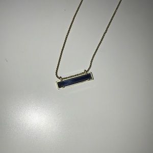 Navy Kendra Scott necklace